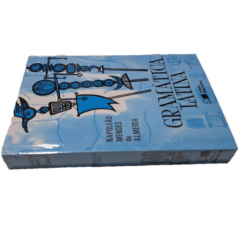 Gramática Latina, Editora Saraiva, Napoleão Mendes, 2001 - Livros